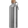 Edelstahltrinkflasche mit Karabiner, 750ml
