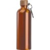 Edelstahltrinkflasche mit Karabiner, 750ml