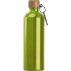 Edelstahltrinkflasche mit Karabiner, 750ml