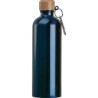 Edelstahltrinkflasche mit Karabiner, 750ml