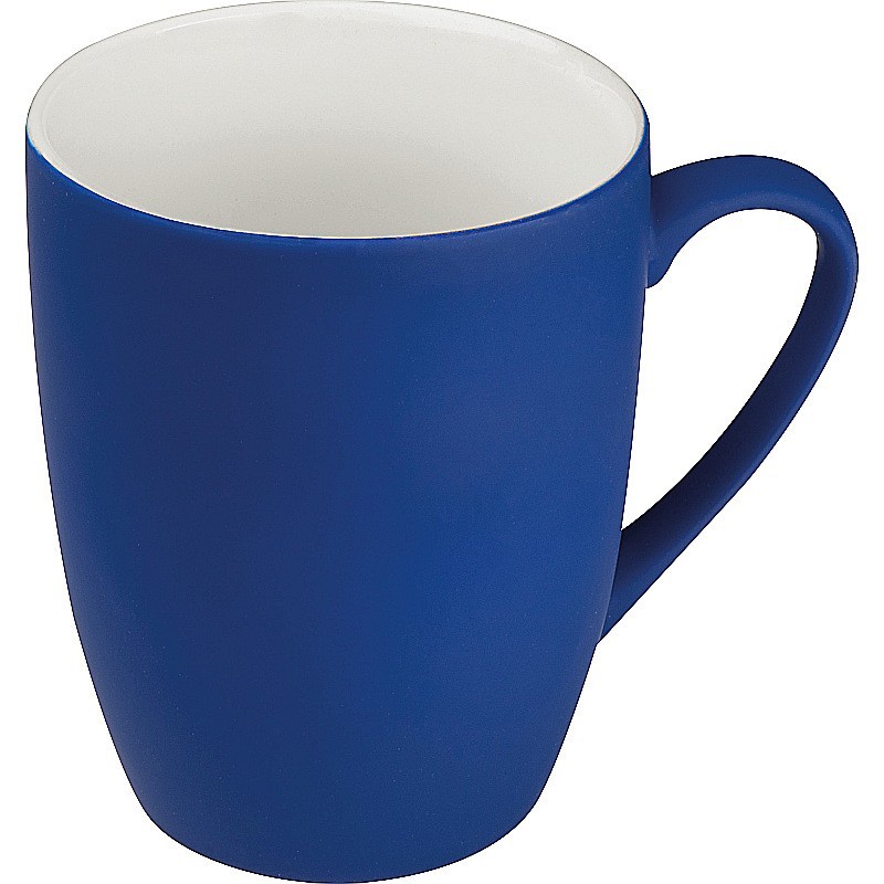Tasse aus Porzellan außen gummiert 300ml