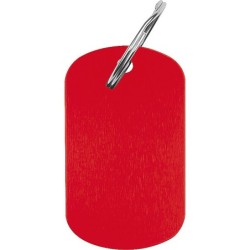 Schlüsselanhänger Metallplättchen