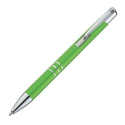 Kugelschreiber aus Metall mit 3 Zierringen