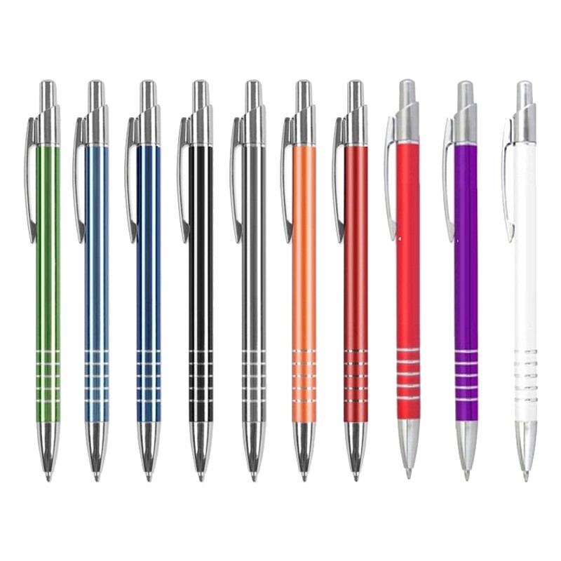 50 Stück Kugelschreiber aus Metall - 160107