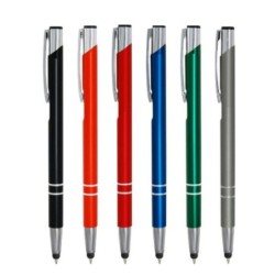 50 Stück Touchpen Kugelschreiber aus Metall - 160115