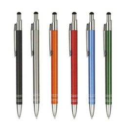 50 Stück Touchpen Kugelschreiber aus Metall - 160119