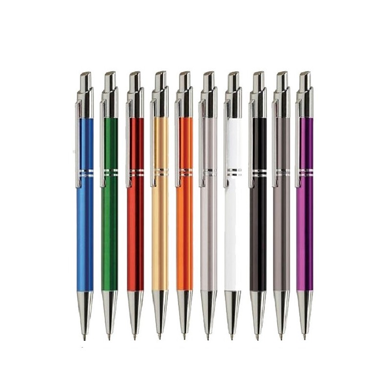 50 Stück Kugelschreiber aus Metall - 160122