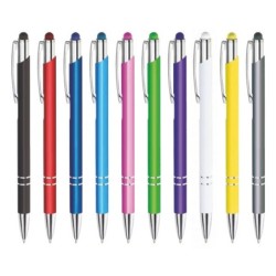 50 Stück Touchpen Kugelschreiber aus Metall - 160124