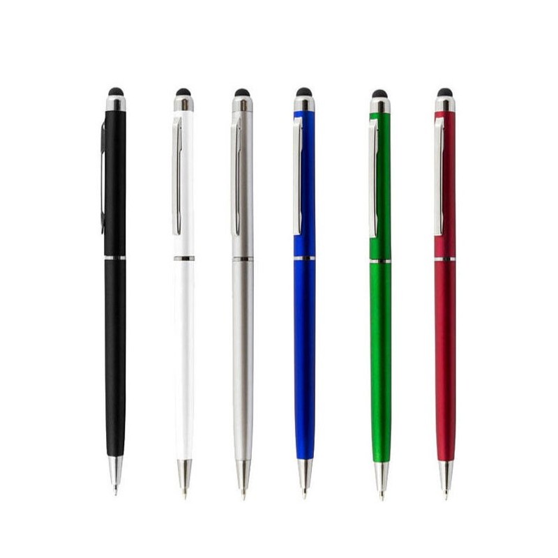 50 Stück Schlanker Touchpen Kugelschreiber - 160030