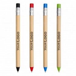 50 Stück Bleistift ähnelnder Kugelschreiber aus Plastik - 160044