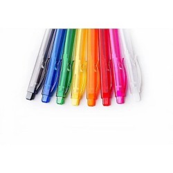 50 Stück Eckiger Kugelschreiber aus Plastik - 160024