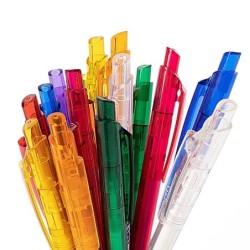 50 Stück Kugelschreiber aus Plastik - 160004