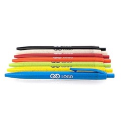 50 Stück Kugelschreiber aus Weizenstroh - 160023