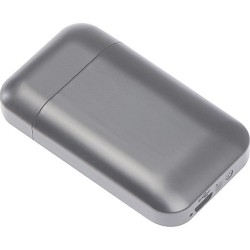 Mattes USB Feuerzeug - Silber