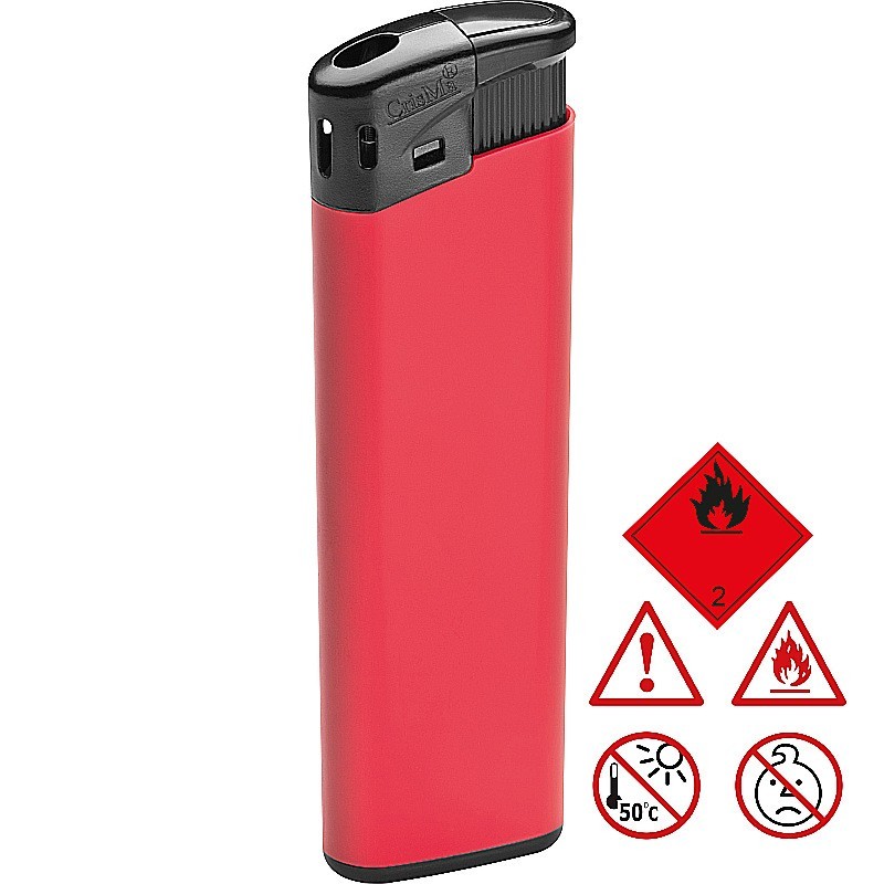 Elektronik Feuerzeug - Rot