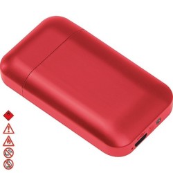 Mattes USB Feuerzeug - Rot