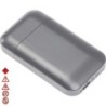 Mattes USB Feuerzeug - Silber