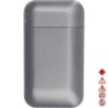 Mattes USB Feuerzeug - Silber
