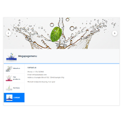 Mega Page Menu