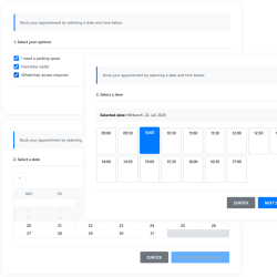 Appointment Booking - Terminbuchung