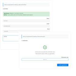 Appointment Booking - Terminbuchung