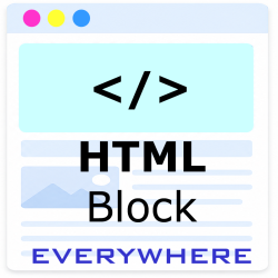 HTML Block Everywhere